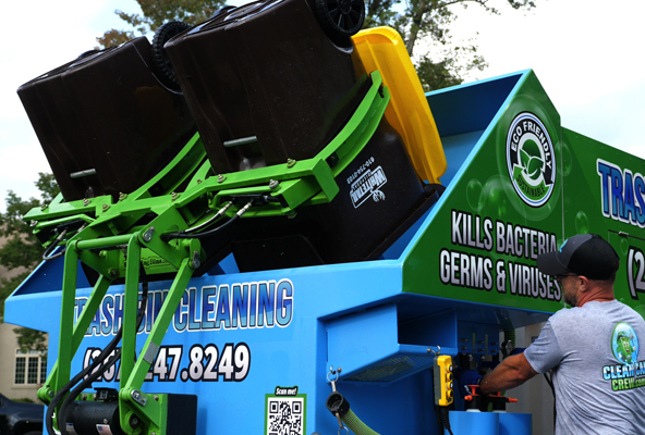 Trash Can Cleaning Process In Pennsylvania